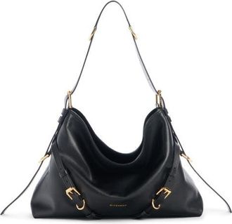 Givenchy Medium Voyou Leather Shoulder Bag in Black at Nordstrom