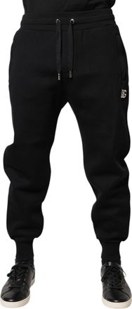 Dolce & Gabbana Black Modal Jogger Jogging Mens Pants (Pre-Owned)