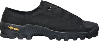 Yohji Yamamoto Fly Front Lage Sneakers - Heren - Veterschoenen - Zwart - 38 EU - Katoen - Schoenen