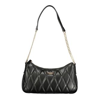 Twinset 1-Handle Chain Shoulder Bag - female - Twinset - Shoulder Bags - Black - ONE SIZE - Bags