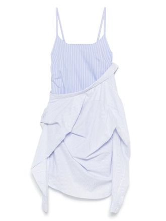 Charles Jeffrey Loverboy Hug katoenen jurk - Blauw