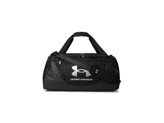 Under Armour Undeniable 5.0 Duffel MD Duffel Bags Black/Black/Metallic Silver, Polyester