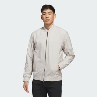 adidas adidas Performance Mens ULTIMATE365+ FULL-ZIP JACKET - Beige - Size X-Small