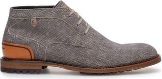 Floris Van Bommel Crepi 13.08su su&egrave;de veterschoenen taupe