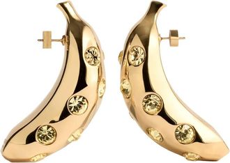 Jacquemus Gold Les Boucles Bananes earrings