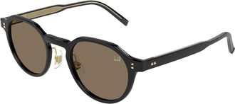 Dunhill DU0113S 001 Mens Sunglasses Black Size 49