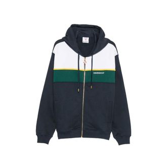 Casablanca Colour-block Zip-up Hoodie
