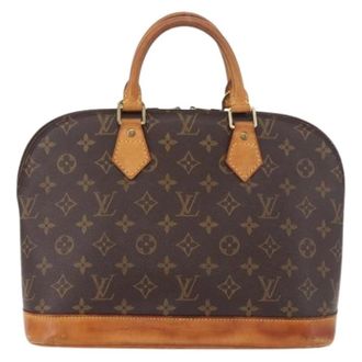 Louis Vuitton Pre-owned Vintage Handbag - Dames - Pre-owned - Bruin - Maat: ONE Size Leer