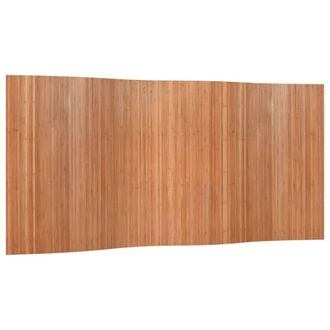 Berkfield Home Room Divider&not;Natural 165x400 cm&not;Bamboo in Brown | Size: 165x400 cm