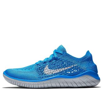 Nike (WMNS) Nike Free RN Flyknit 2018 Blue Glow 942839-400