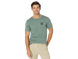 Fj&auml;llr&auml;ven 1960 Logo T-Shirt Mens Clothing Patina Green : 2XL, Polyester/Cotton