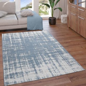 Paco Home Paco Home Alfombra Exterior Interior Balc&oacute;n Cocina Vintage Motivo Abstracto Blanco Crema 200x280 Cm