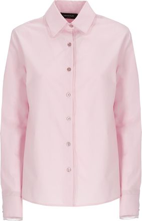 Fabiana Filippi Pink Light Point Cotton Shirt