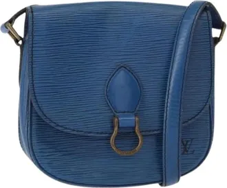 Louis Vuitton Pre-owned Cross Body Bags, female, Blue, Size: ONE SIZE Pre-owned Vintage Cross Body Bag