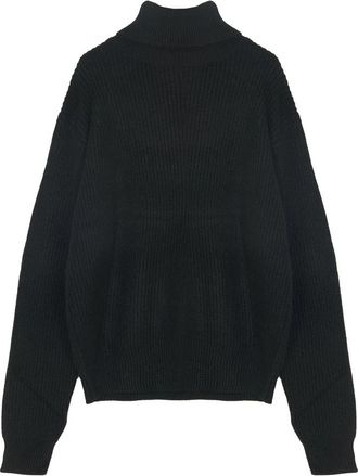 Silvian Heach Turtle Neck Trui - Dames - Coltruien - Zwart - 2XS - Wol - Truien & Vesten