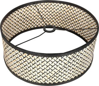 Steinhauer Pantalla De L&aacute;mpara - Shade - Negro - Bamb&uacute; Madera - - Steinhauer