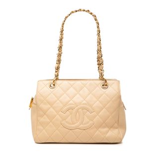Chanel Tweedekans Petite Kaviaar Timeless Tote