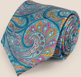 Oswin Hyde Mens Print Blue