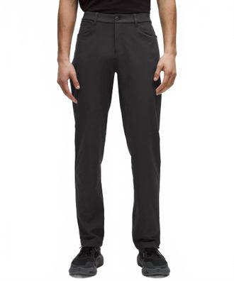 lululemon Abc Classic Fit 5 Pocket Pants In Obsidian