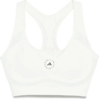 adidas by Stella McCartney Reggiseno sportivo con stampa - Bianco
