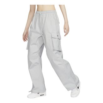 Nike (WMNS) Nike Sportswear Mid-Rise Oversized Cargo Pants Asia Sizing Light Smoke Grey FV7521-077