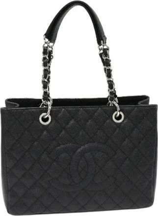 Chanel Pre-owned Leather chanel-bags - Dames - Vintage Shopper - Zwart - ONE Size - Leer - Vintage