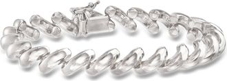 Ross-Simons Italian Sterling Silver San Marco Link Bracelet