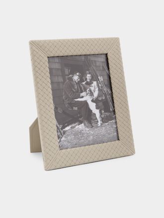 Riviere Woven Leather Photo Frame (7x9)