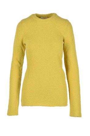 Sportmax Wool Angora Sweater - Yellow
