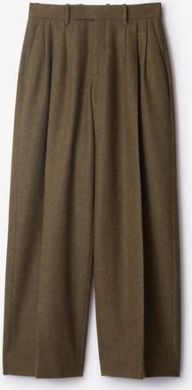Burberry Brushed Wool Tailored Trousers, Brand Size 50 ( Waist Size 34.3 )