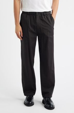 Frame Denim Relaxed Cotton Pants in Washed Black at Nordstrom, Size X-Large