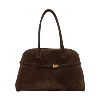 Orciani Borsa a Spalla Aura - - Bags - Donna - Marrone - ONE SIZE