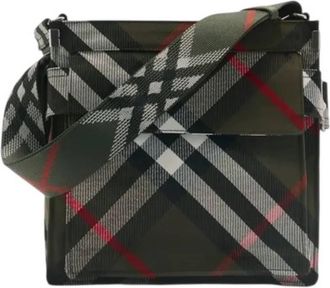 Burberry Small Check Trench Tote