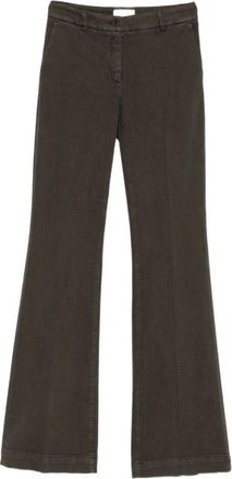 Via Masini 80 Pantaloni a zampa - - Trousers - Donna - Marrone - 3XL