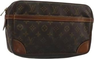 Louis Vuitton Pre-owned Clutch Bag - - Pre-owned - Donna - Marrone - ONE SIZE