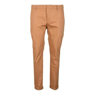 Dondup Heren, Broeken, Bruin, Maat: W30 Katoen