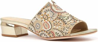 Django & Juliette Womens Tammy Sandals In Beige Suede
