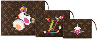 Louis Vuitton x TM Trio toilettas - Bruin