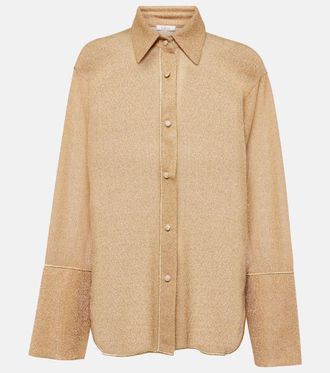 Oséree Oséree Camicia Lumière in lamé