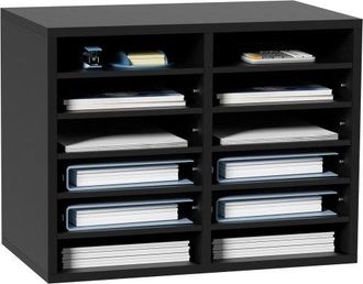OEM Briefablage Schreibtisch Organizer 520 X 305 X 410 Mm, 2,3-5,6 Cm Einstellbar A4 Stapelbar Quer, Papierablage, Aufbewahrung Schreibtisch Ablagesystem 