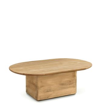 Moycor Mesa centro teca beige anch. 110 cm