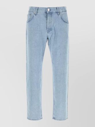 Pantaloni Torino straight leg denim jeans five pocket design