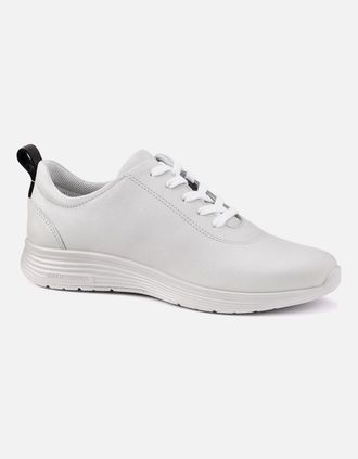 Hotter Womens Cosmos Womens Wide Fit Trainers - White - Size: 7.5