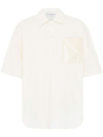 J.W.Anderson Poloshirt met gewatteerde zak - Wit