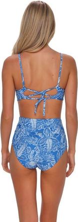 Sunsets Hannah High Waist Bikini Swim Bottoms in Canopy at Nordstrom, Size X-Large