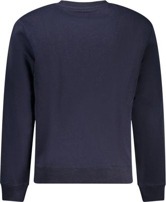 Napapijri Logo-Embroidered Cotton Sweatshirt - Navy