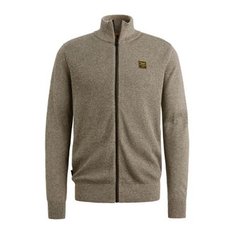 PME Legend Cardigan - Heren - Truien - Beige - Maat: 2XL