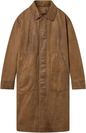 Golden Goose Trenchcoat - Dames - Mantel - Bruin - S - Katoen - Jassen
