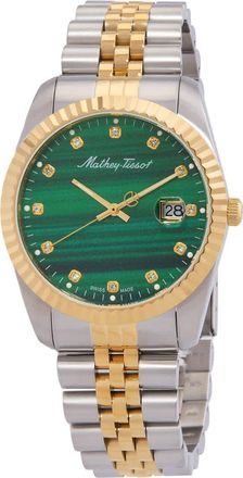 Mathey-Tissot Mathy II Quartz Green Dial Ladies Watch H710BSV