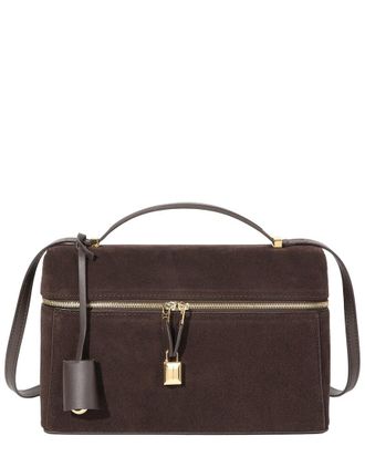Tiffany & Fred Suede Top Handle Crossbody